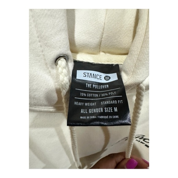Stance Standard Issue Hoodie - Canvas, size M Men/L Women, color: Canvas - Picture 8 of 9